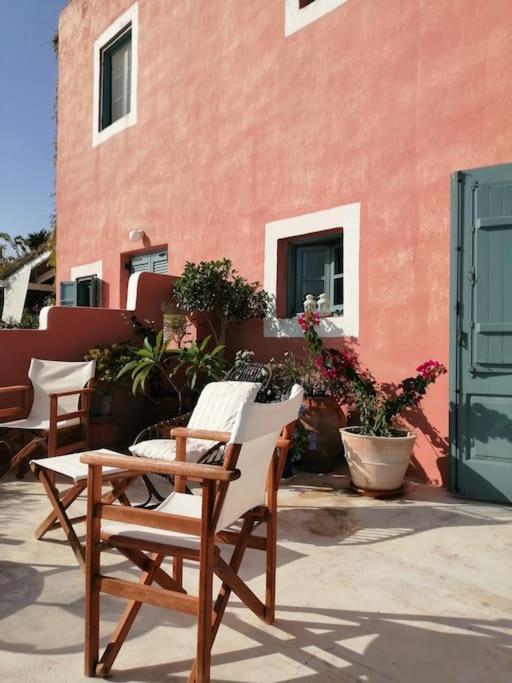 Villa Casa Dei Melograni At Vourlidia Leros Vromolithos Esterno foto