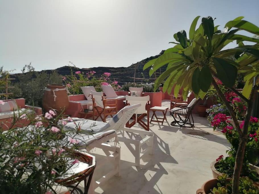 Villa Casa Dei Melograni At Vourlidia Leros Vromolithos Esterno foto
